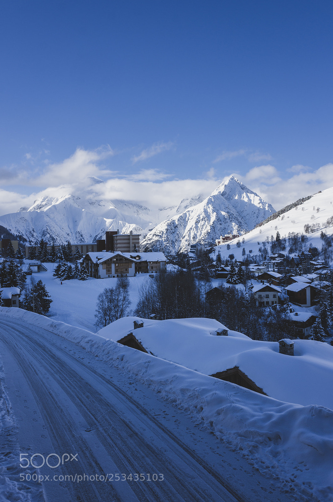 Sony Alpha NEX-5R sample photo. Les deux alpes photography