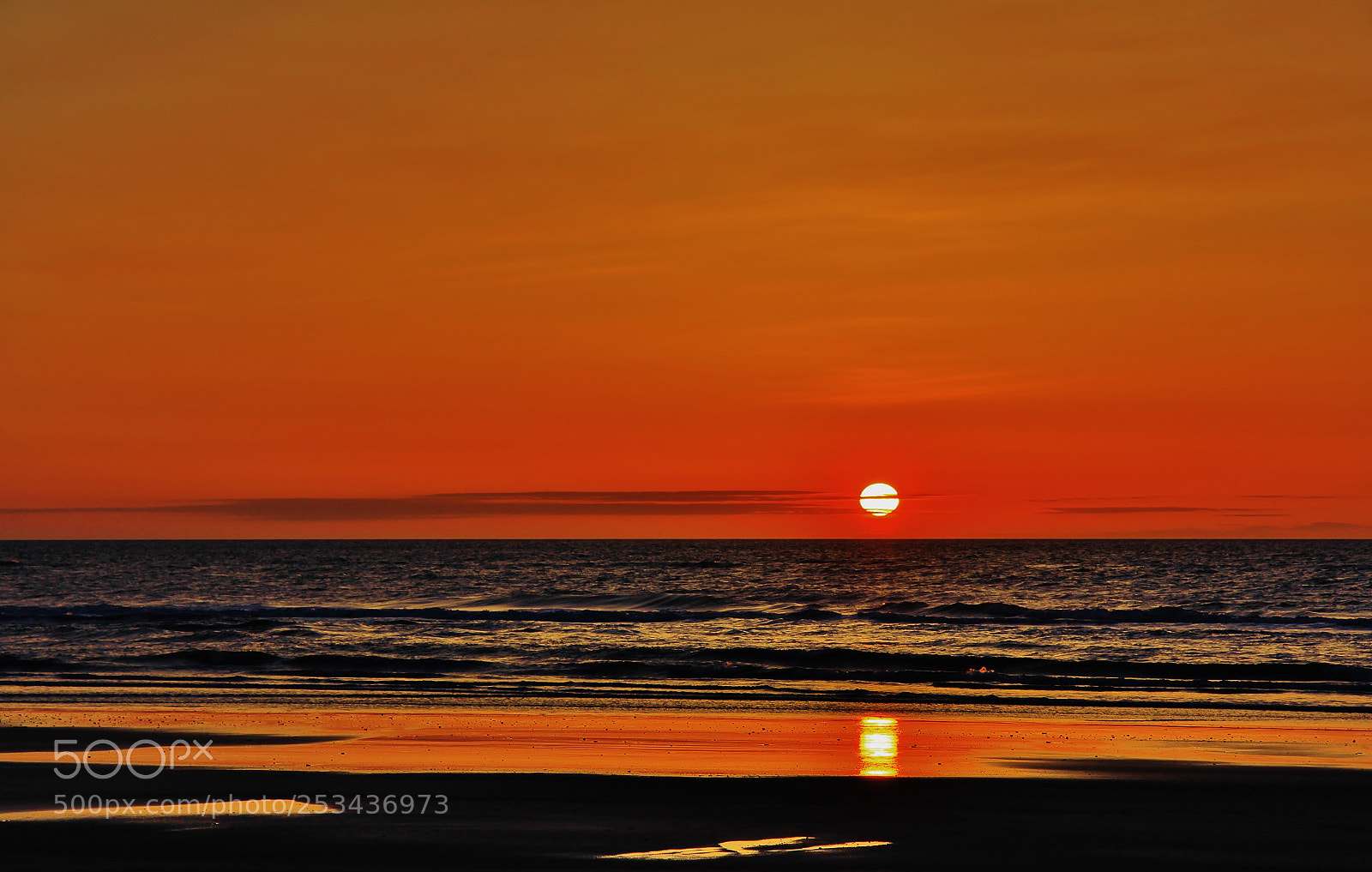 Canon EOS 60D sample photo. Orange sunset i photography
