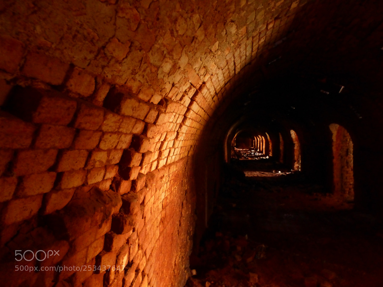 Panasonic Lumix DMC-ZS25 (Lumix DMC-TZ35) sample photo. Abandoned brick factory photography