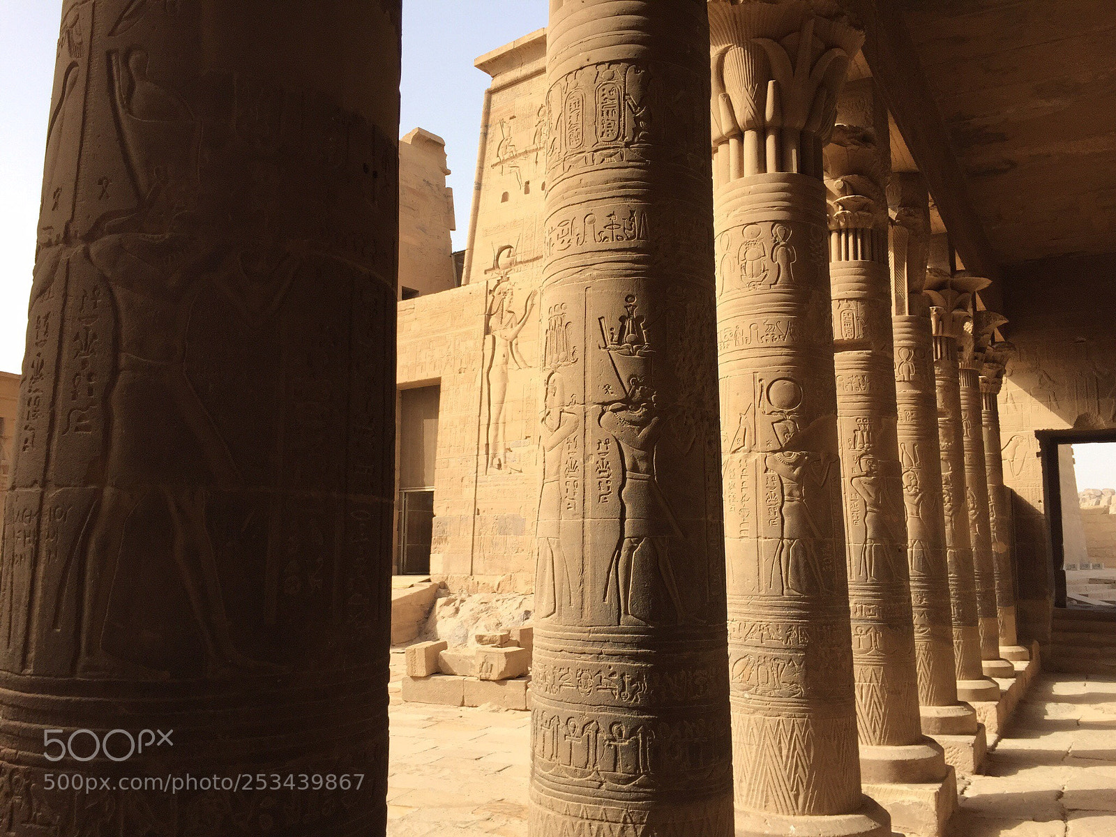 Apple iPhone 6 sample photo. Philae temple photography