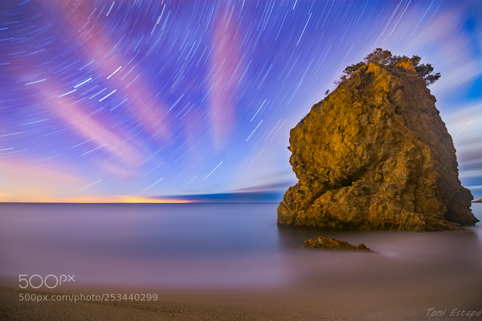 Nikon D7200 sample photo. Startrail a illa roja photography
