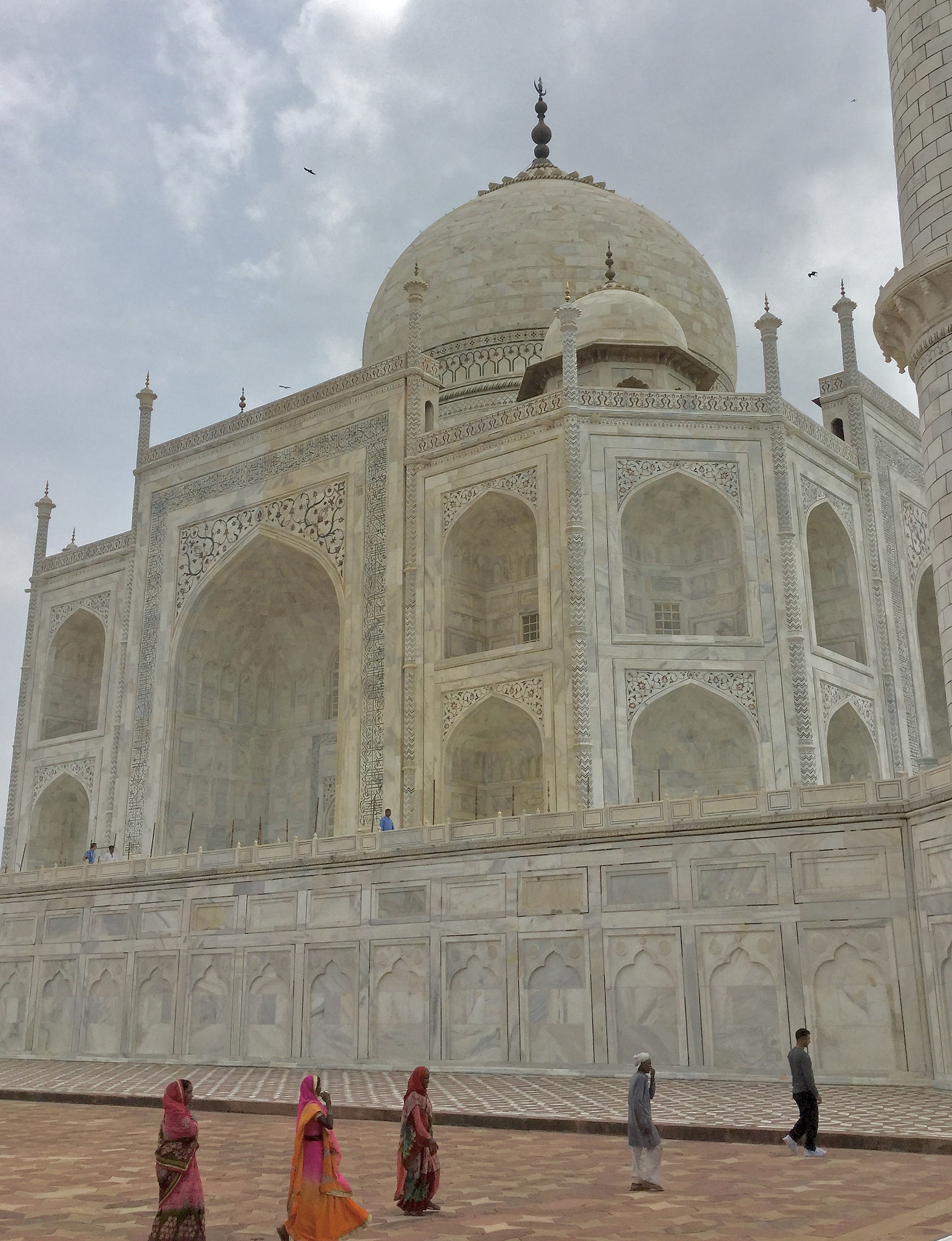 Apple iPad Air 2 sample photo. Marbled taj photography