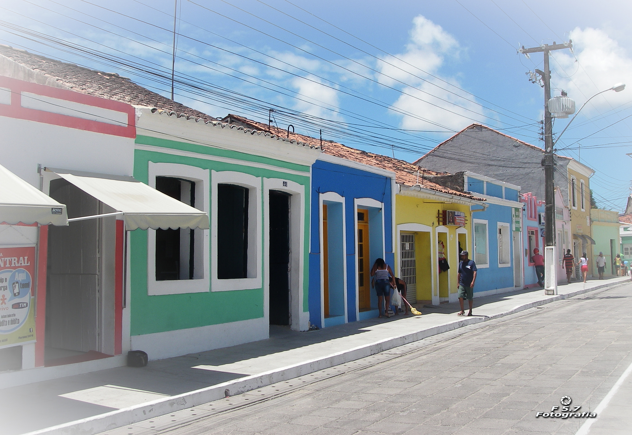 Pentax OPTIO W10 sample photo. Casas coloridas - marechal deodoro - alagoas - brasil photography