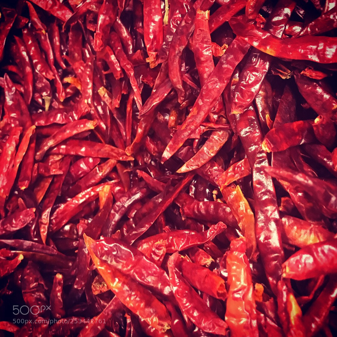 Apple iPhone 7 sample photo. Hot pepper photography
