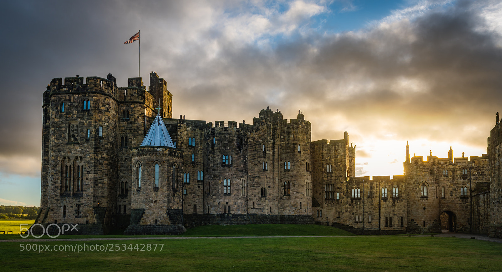 Nikon D810 sample photo. Sunrise at hogwarts photography