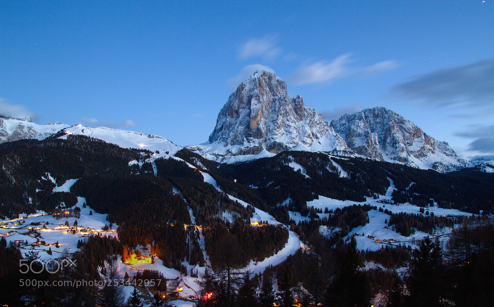 Canon EOS 7D sample photo. Night panorama of val photography