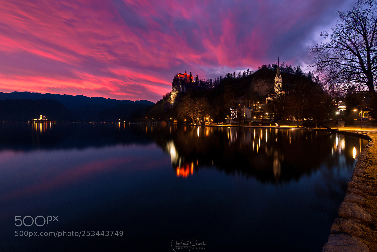 Nikon D200 sample photo. Lake bled, slovenia photography