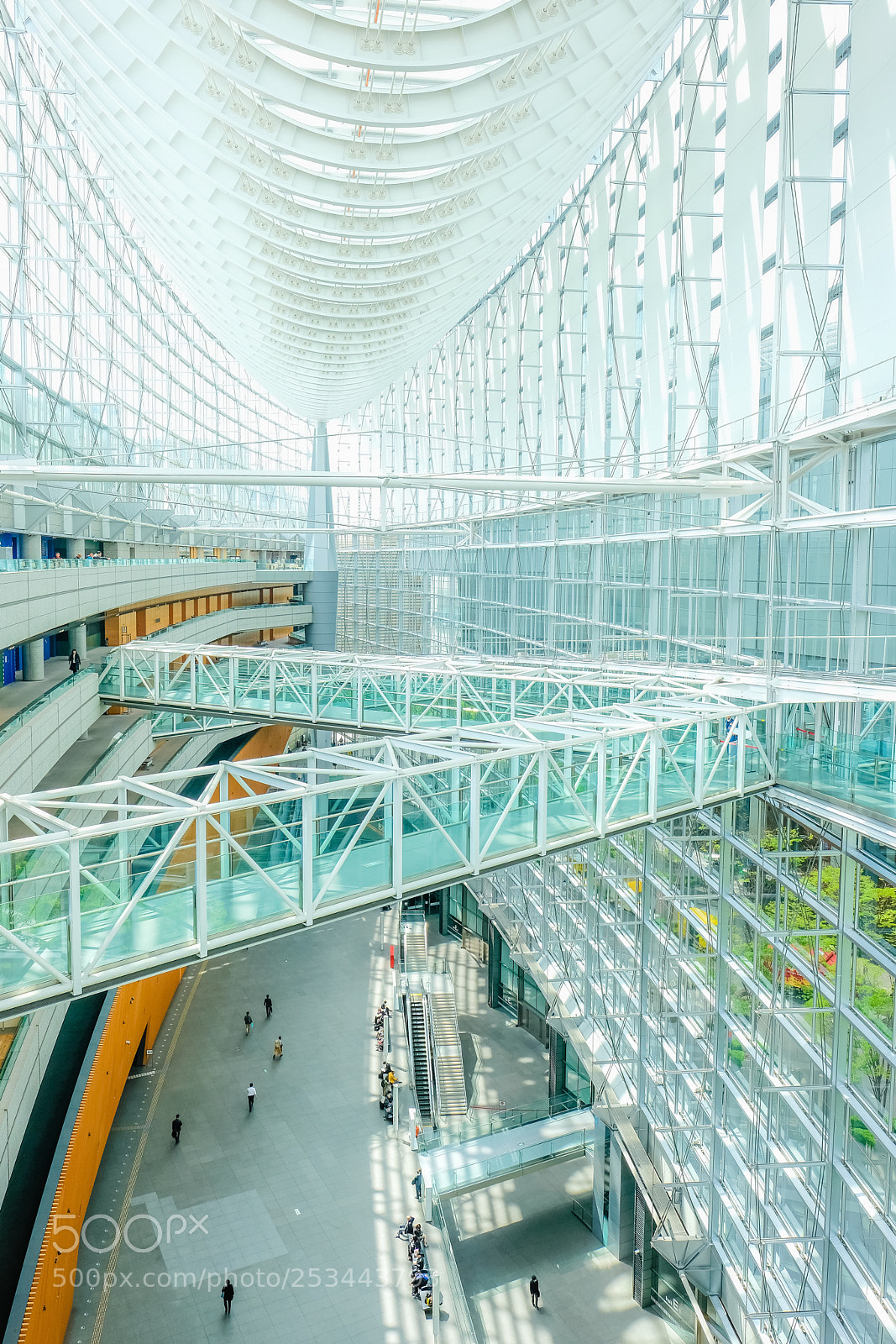 Fujifilm X-T20 sample photo. Tokyo international forum photography