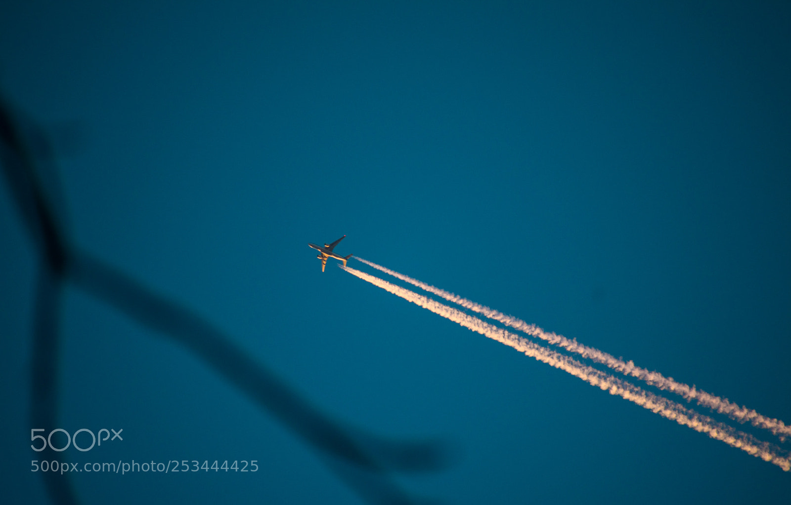 Nikon D3400 sample photo. Plane passing photography