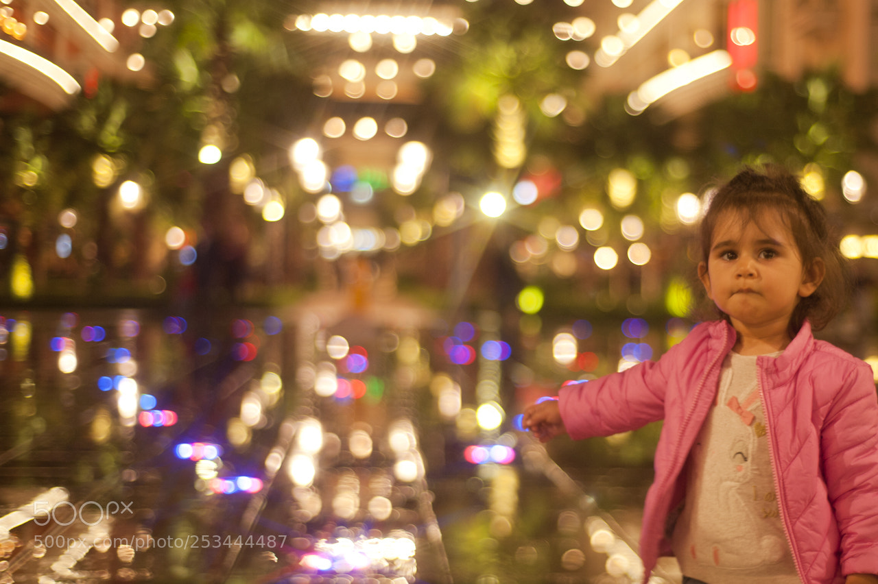 Nikon D700 sample photo. Bokeh girl photography