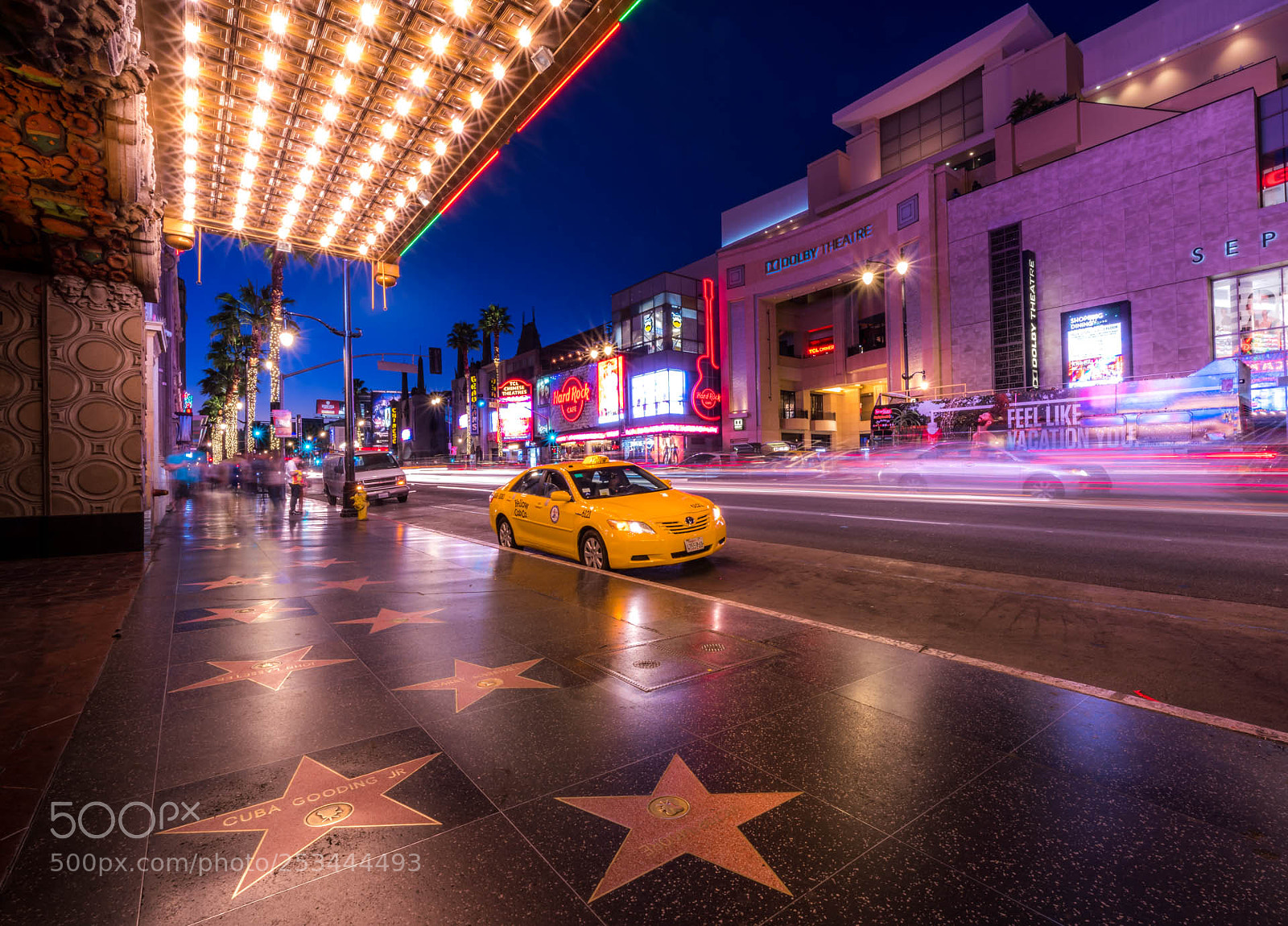 Sony a7R III sample photo. The walk of fame photography