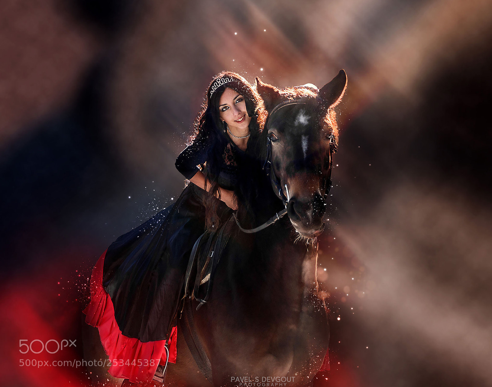Canon EOS 70D sample photo. Girl and horse photography