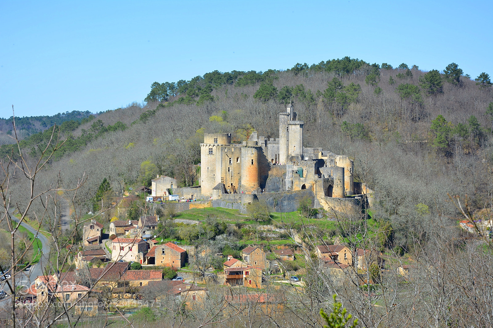 Nikon D5200 sample photo. Bonaguil castle photography