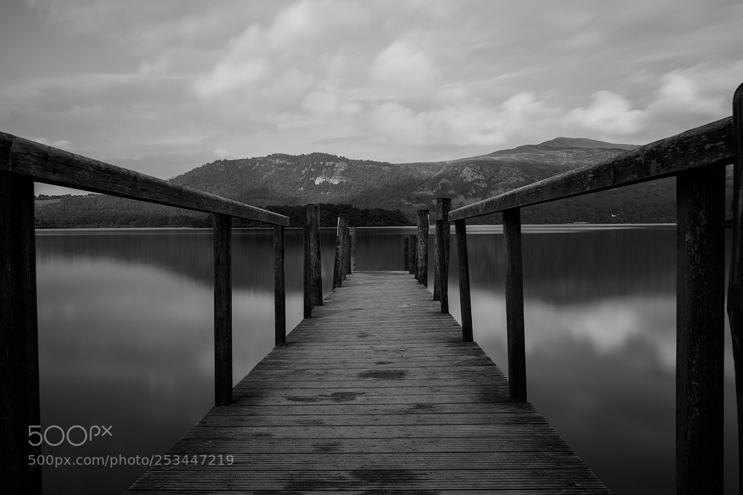 Canon EOS 5D Mark IV sample photo. Pier over derwent water photography