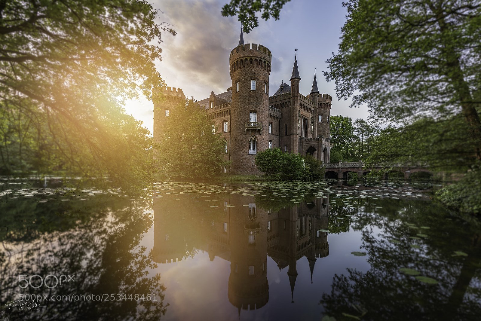 Nikon D810 sample photo. Moyland sunset photography