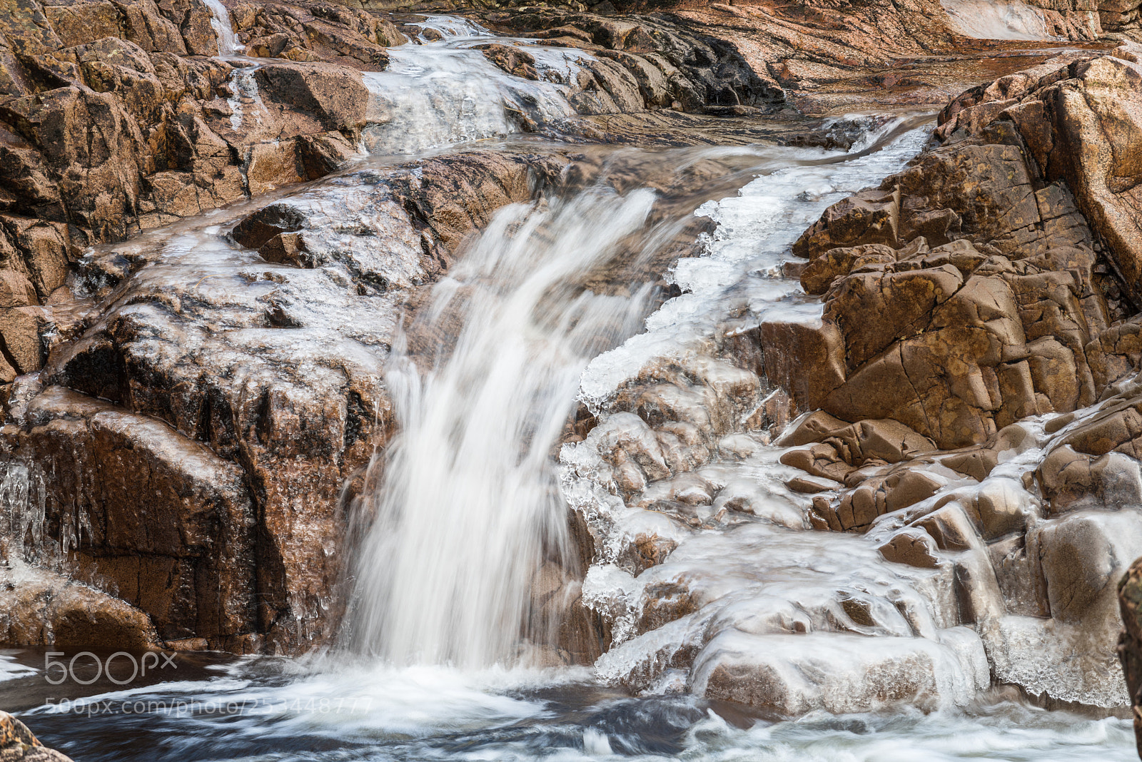 Nikon D810 sample photo. Glen etive cascades #8 photography