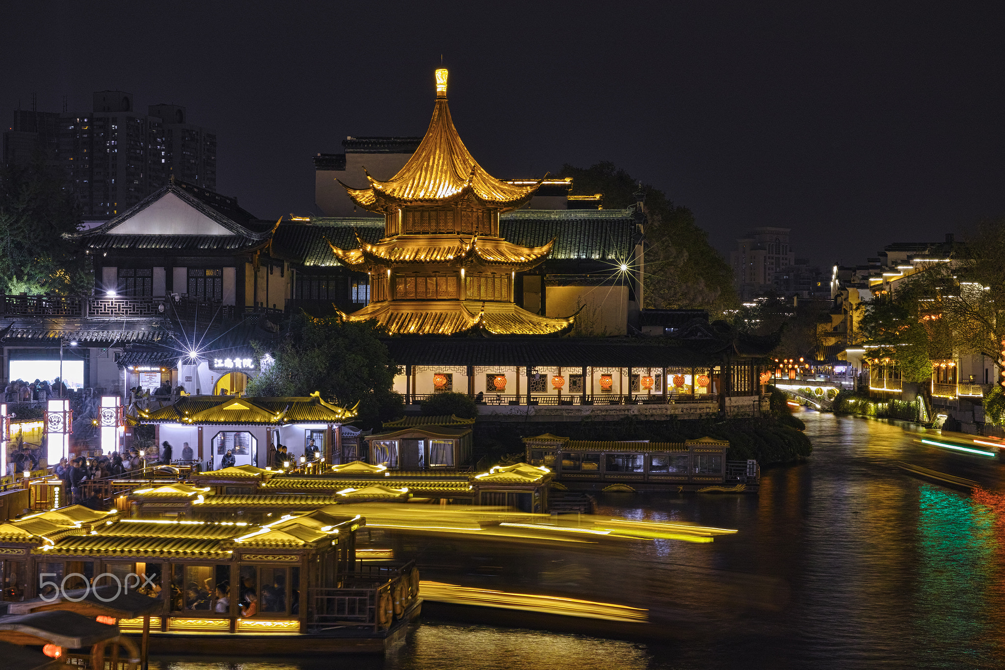 秦淮河夜景 03