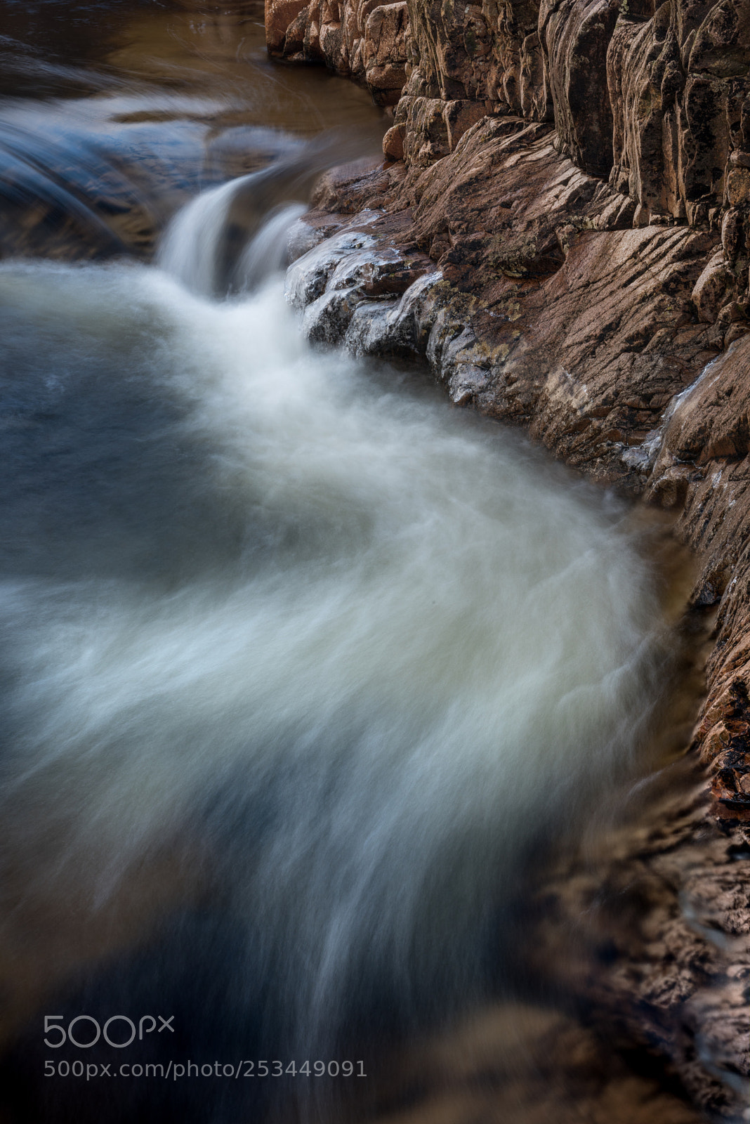 Nikon D810 sample photo. Glen etive cascades #9 photography