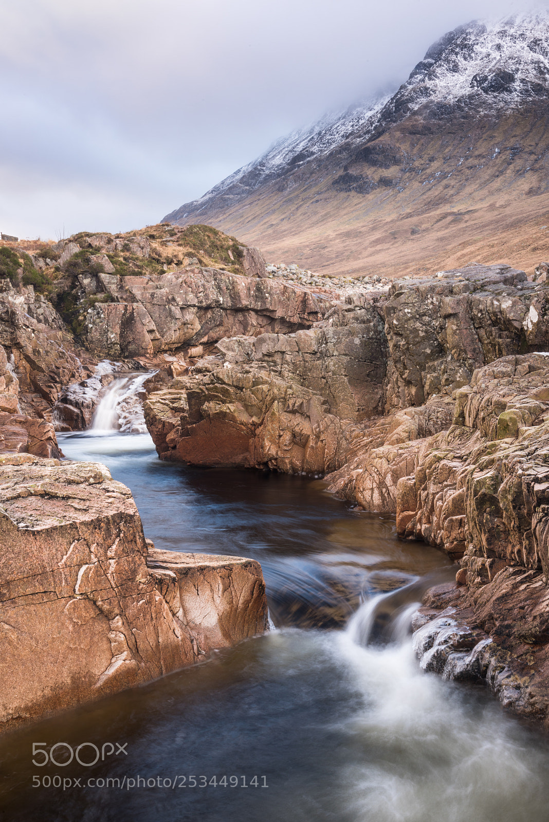 Nikon D810 sample photo. Glen etive cascades #10 photography
