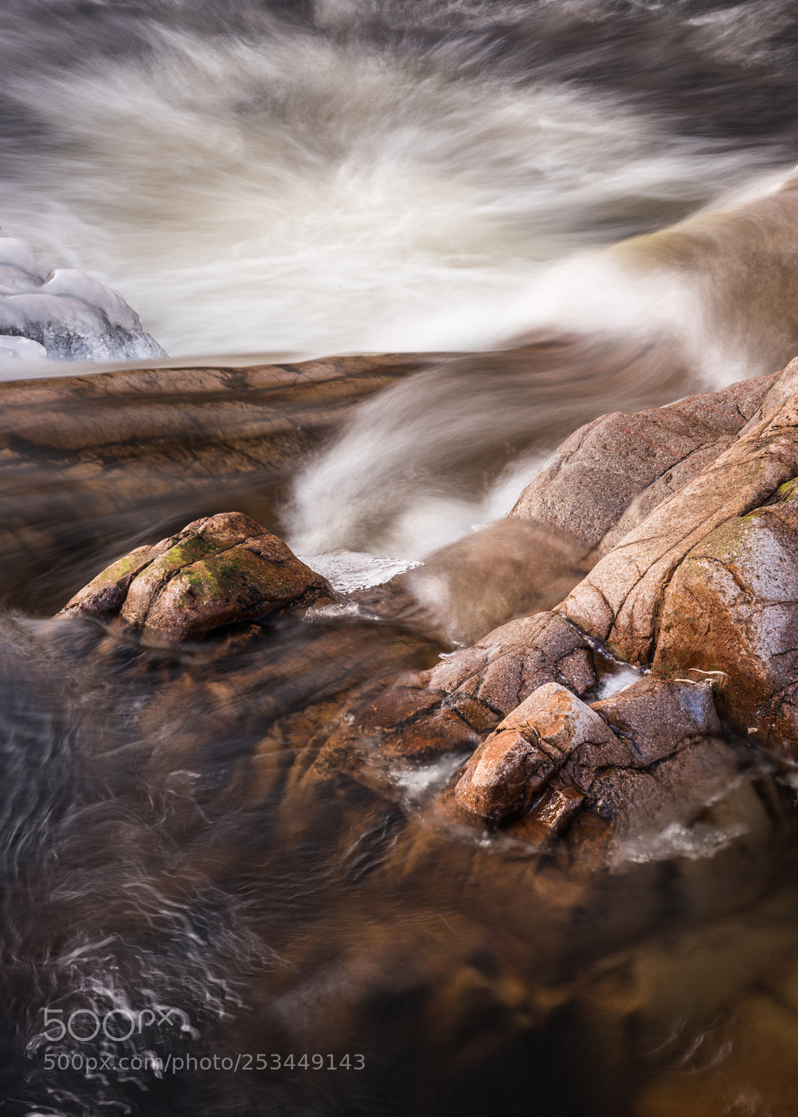Nikon D810 sample photo. Glen etive cascades #11 photography