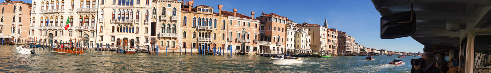 Sony SLT-A55 (SLT-A55V) sample photo. View from vaporetto photography