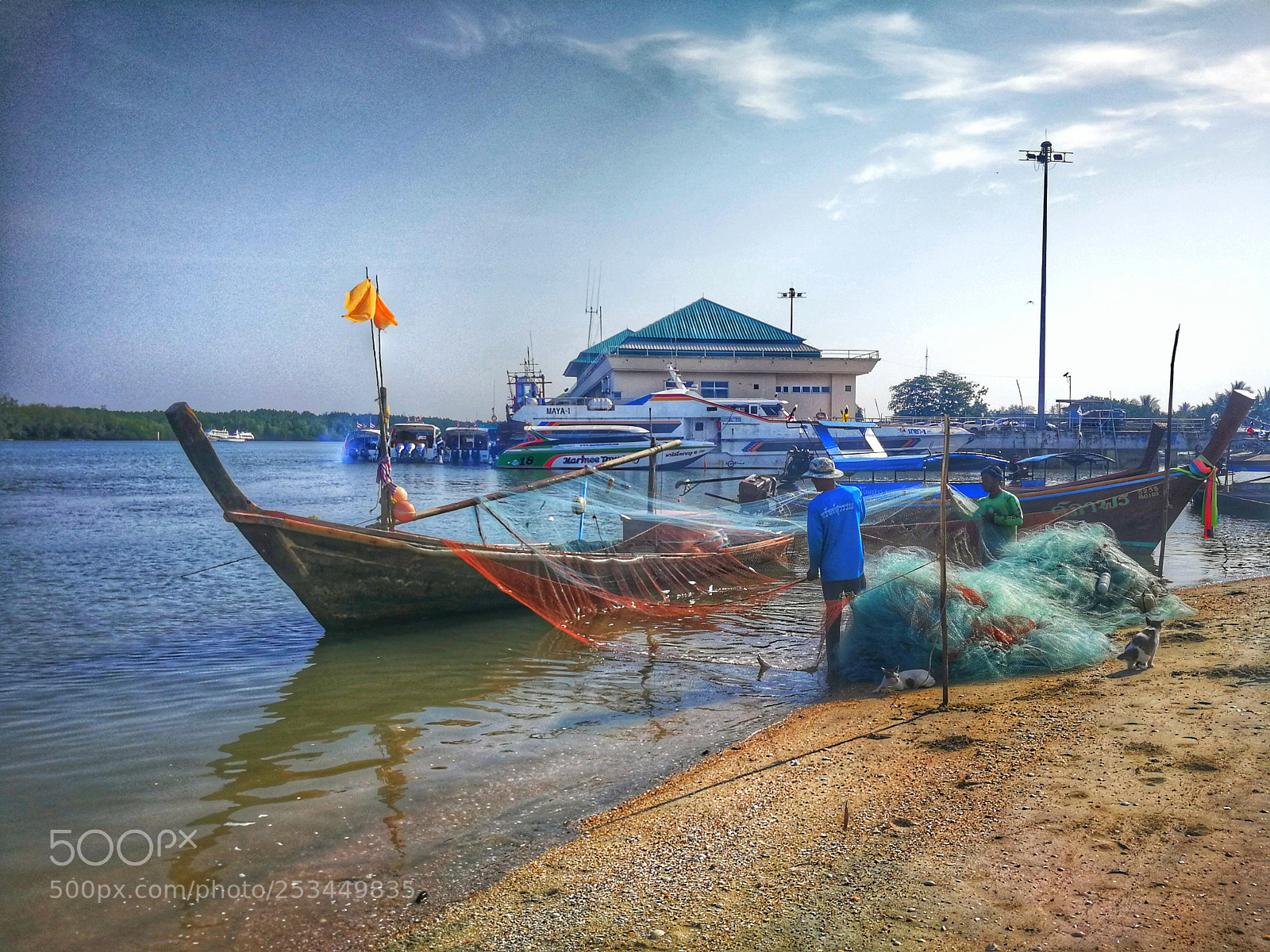 HUAWEI P10 sample photo. Fisherman photography