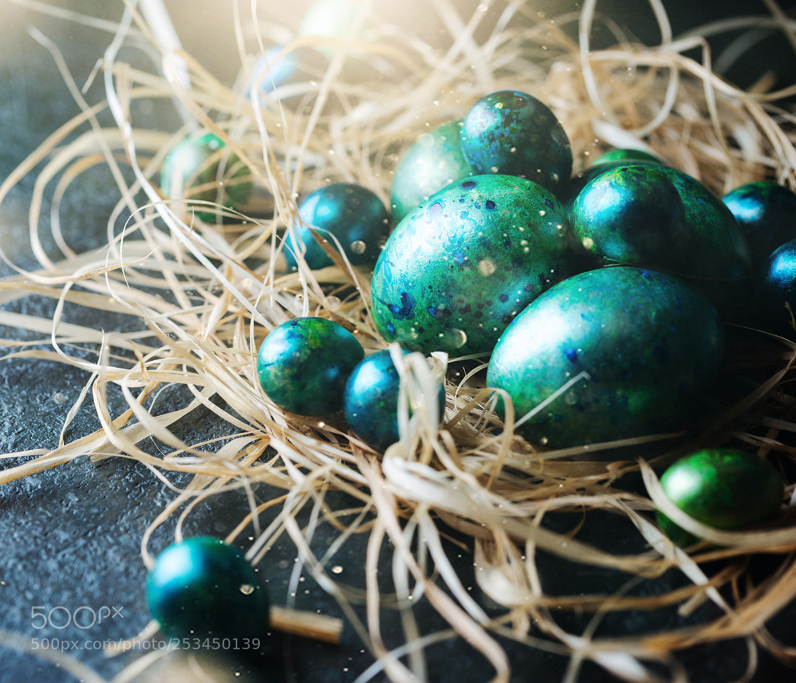 Canon EOS 6D sample photo. Easter background with easter photography