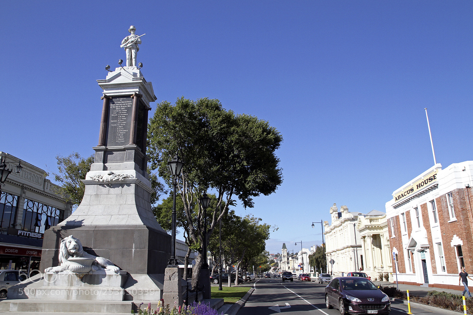 Canon EOS 7D sample photo. Monument in oamaru photography