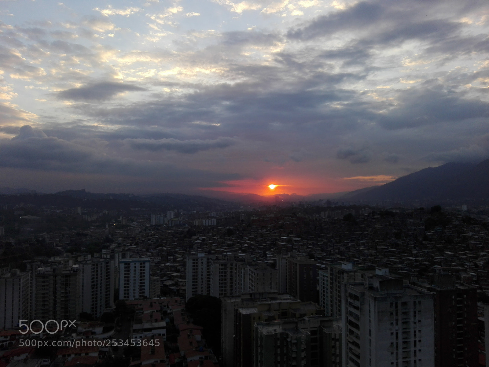 HUAWEI P8 Lite sample photo. Hidding sun photography