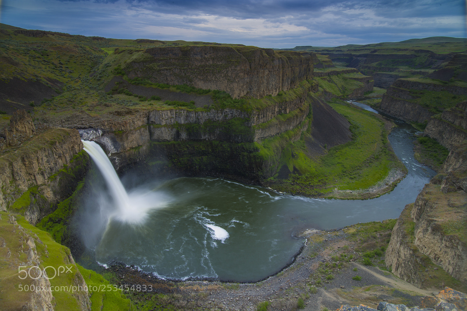 Nikon D800 sample photo. Palouse falls landscape photography