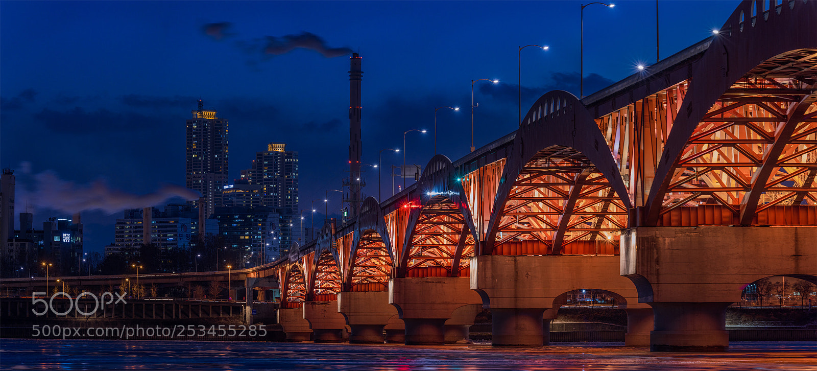 Nikon D810 sample photo. Seoul night photography