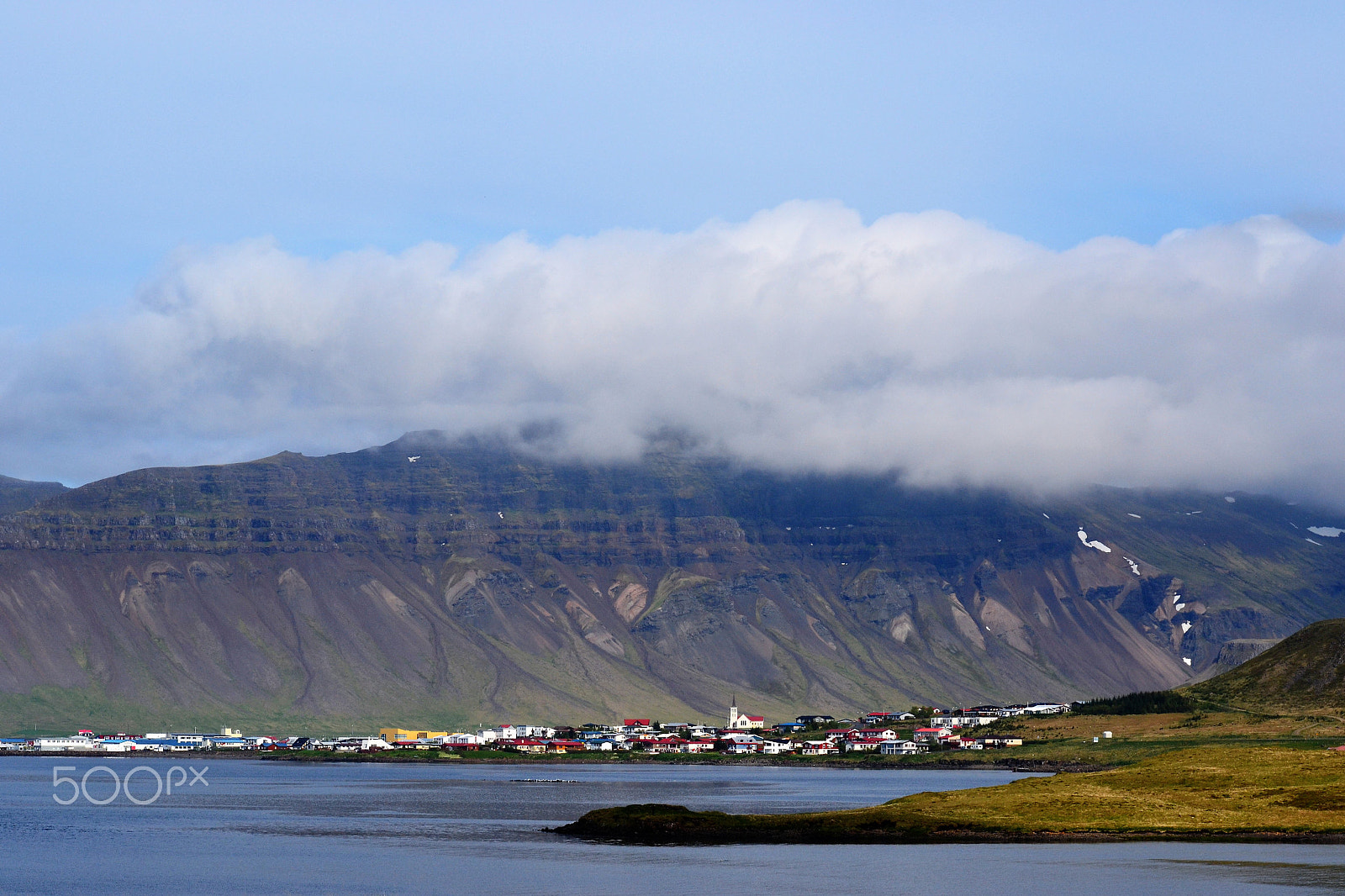 Nikon D3100 sample photo. Village in the clouds photography