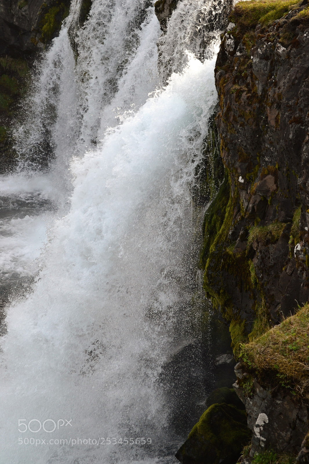 Nikon D3100 sample photo. Frozen water photography