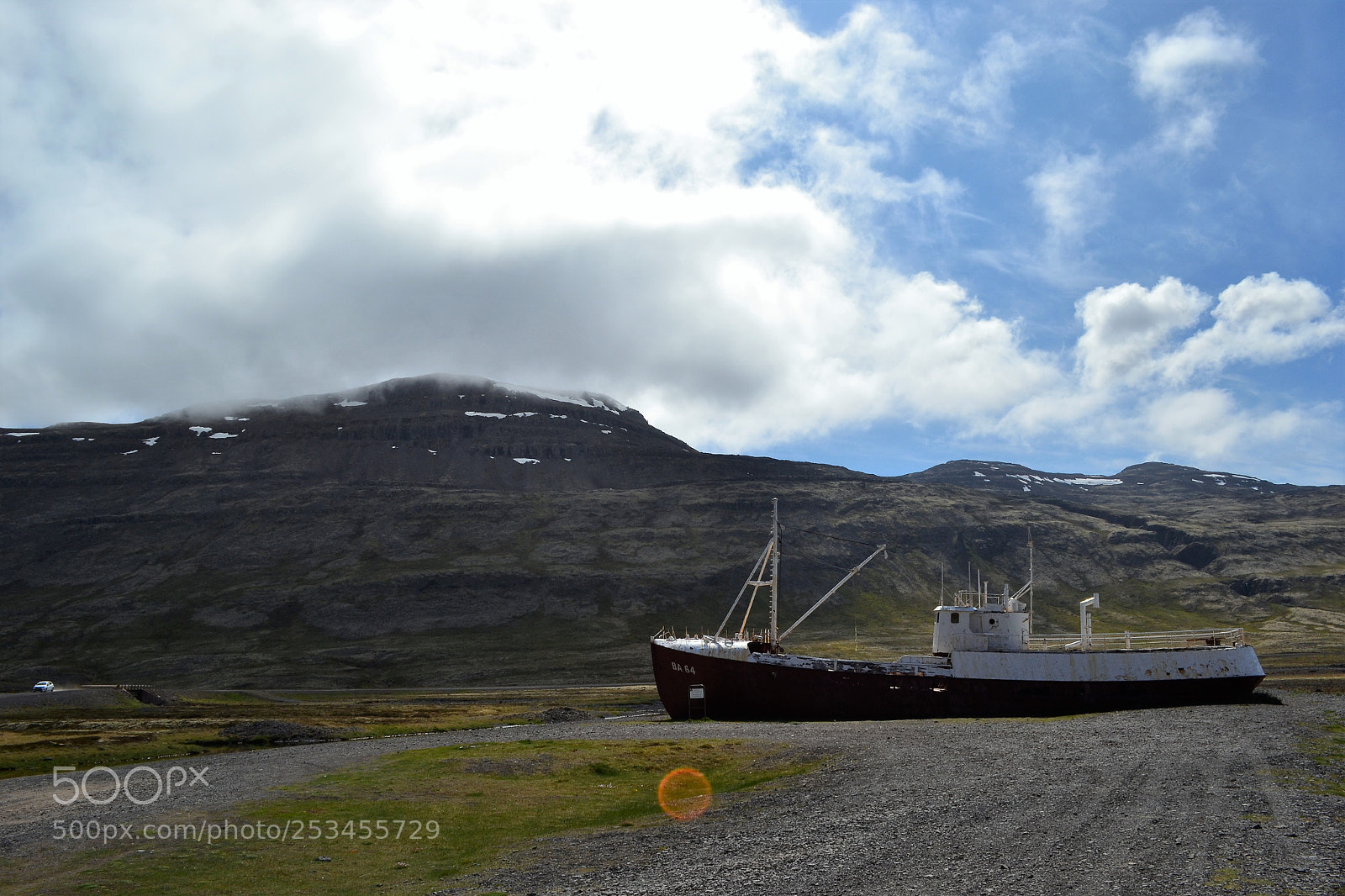 Nikon D3100 sample photo. Boat on land photography