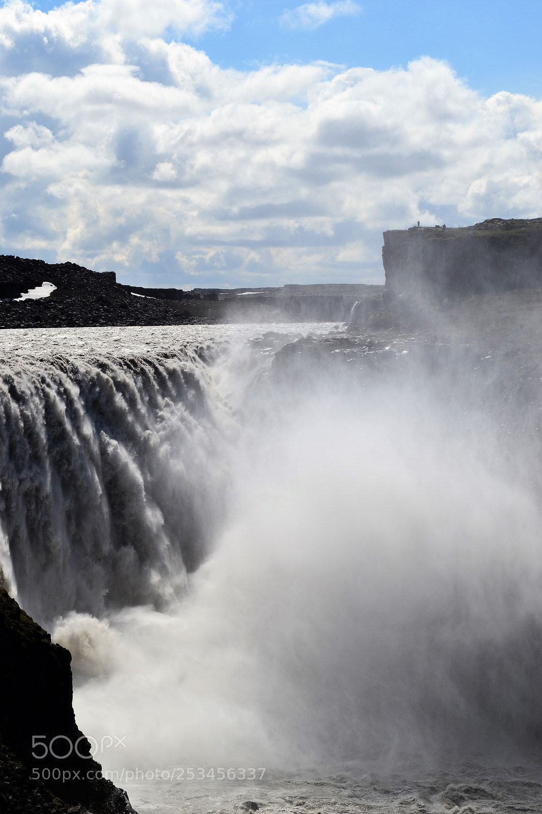 Nikon D3100 sample photo. Misty waterfall photography