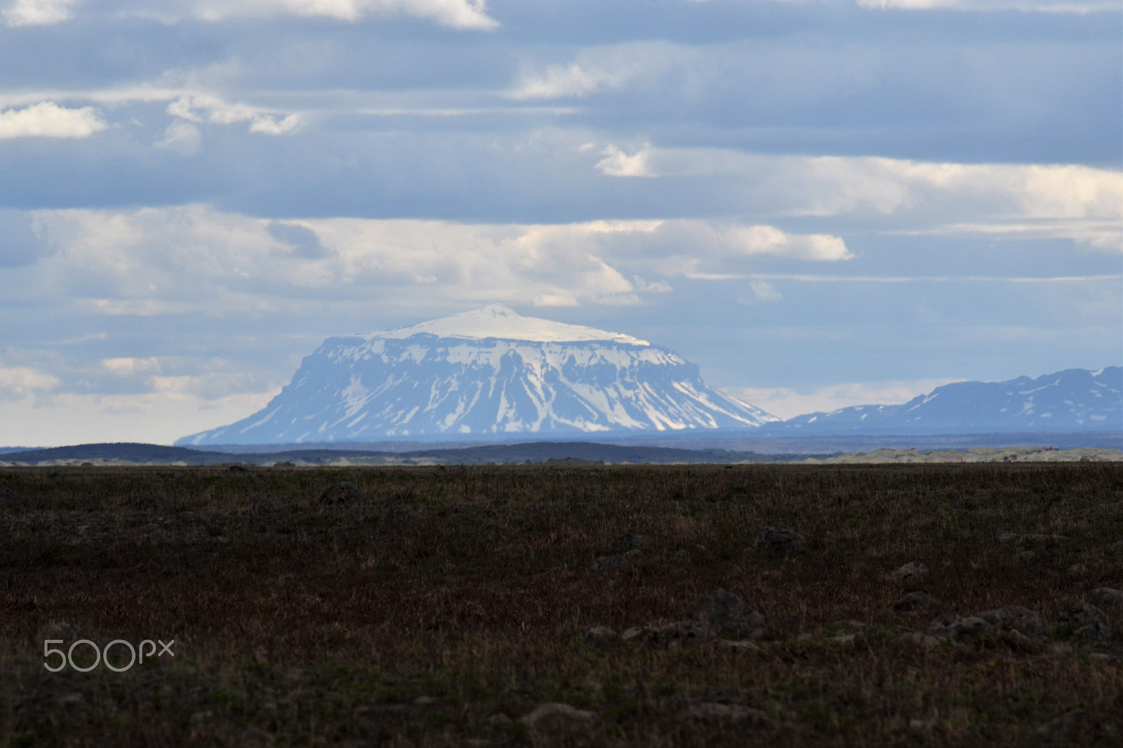 Nikon D3100 sample photo. Snowcapped volcano photography
