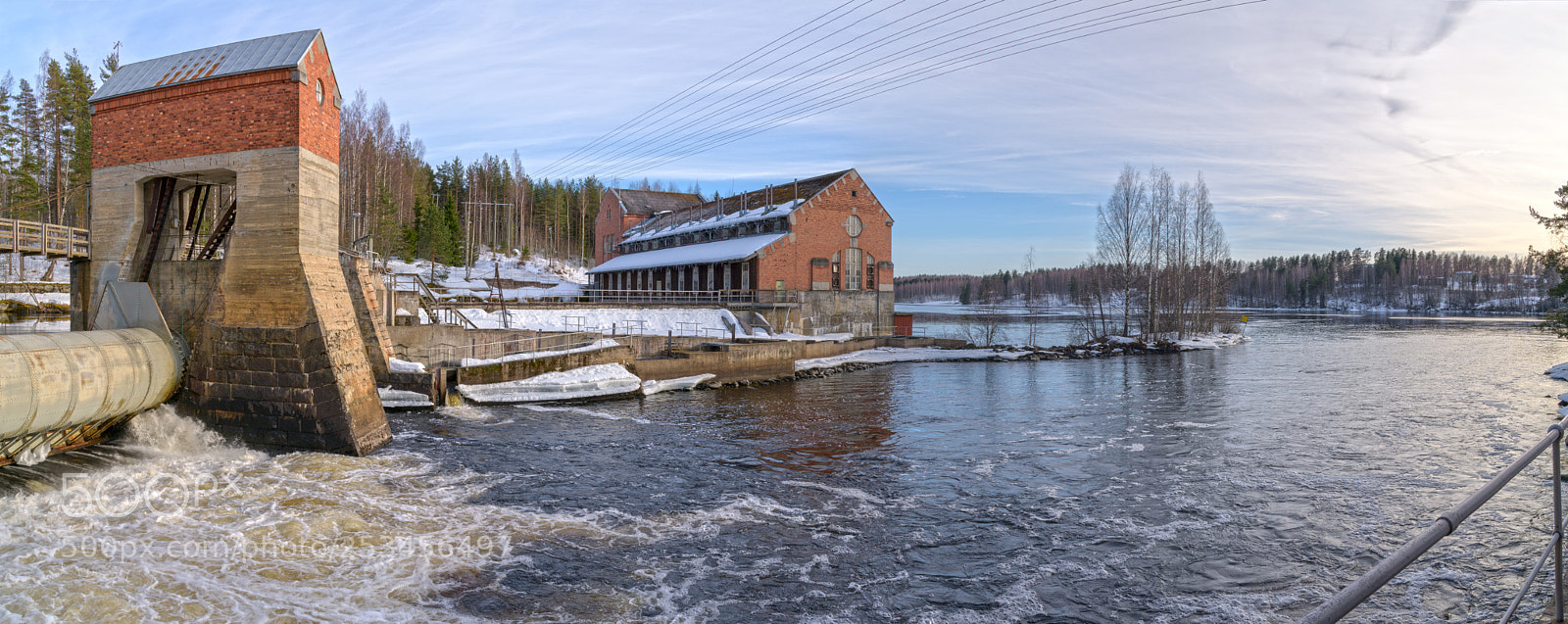 Nikon D850 sample photo. Kuhankoski hydroelectric power plant photography