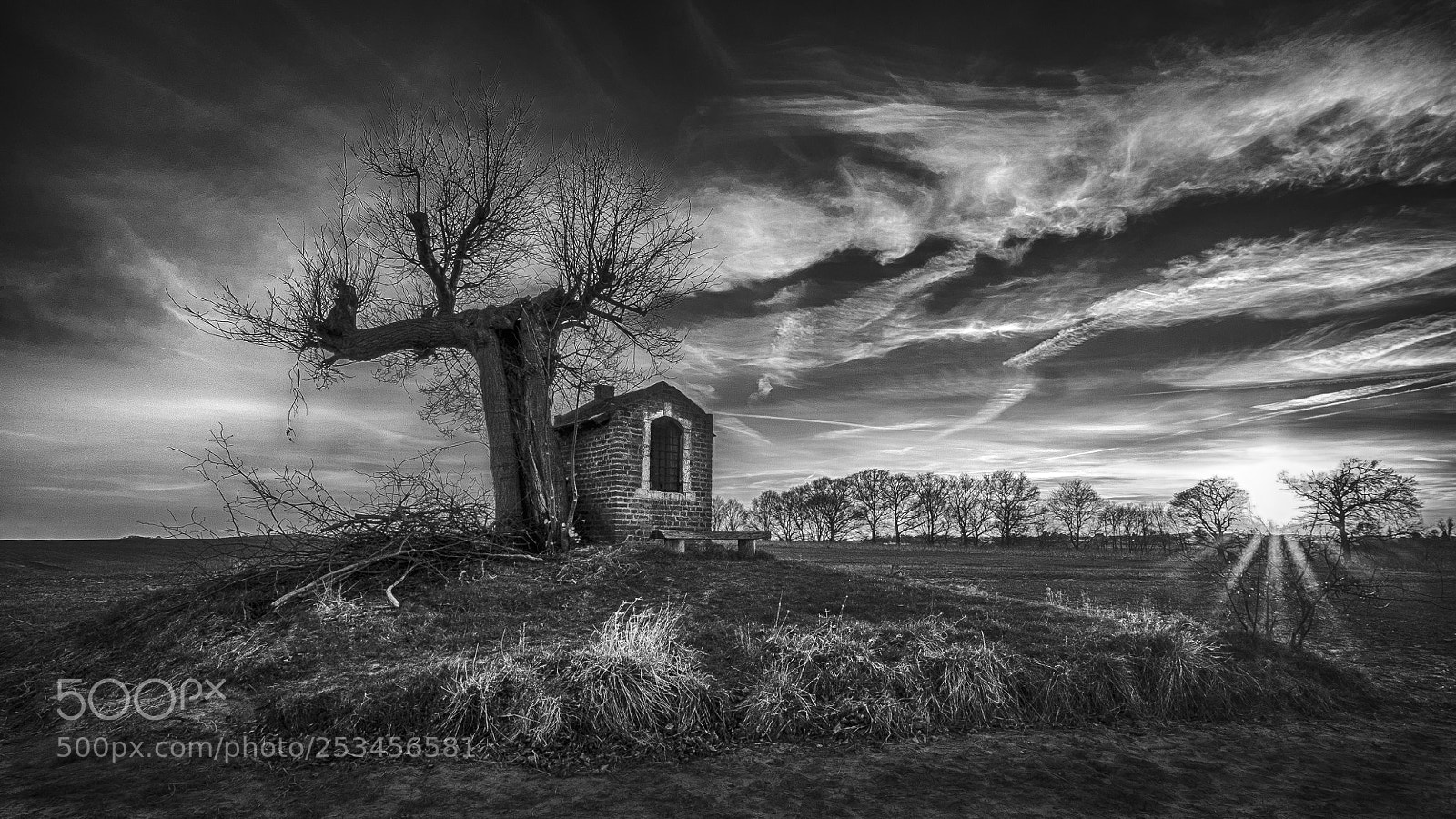 Fujifilm X-T10 sample photo. Flanders field chapel in photography