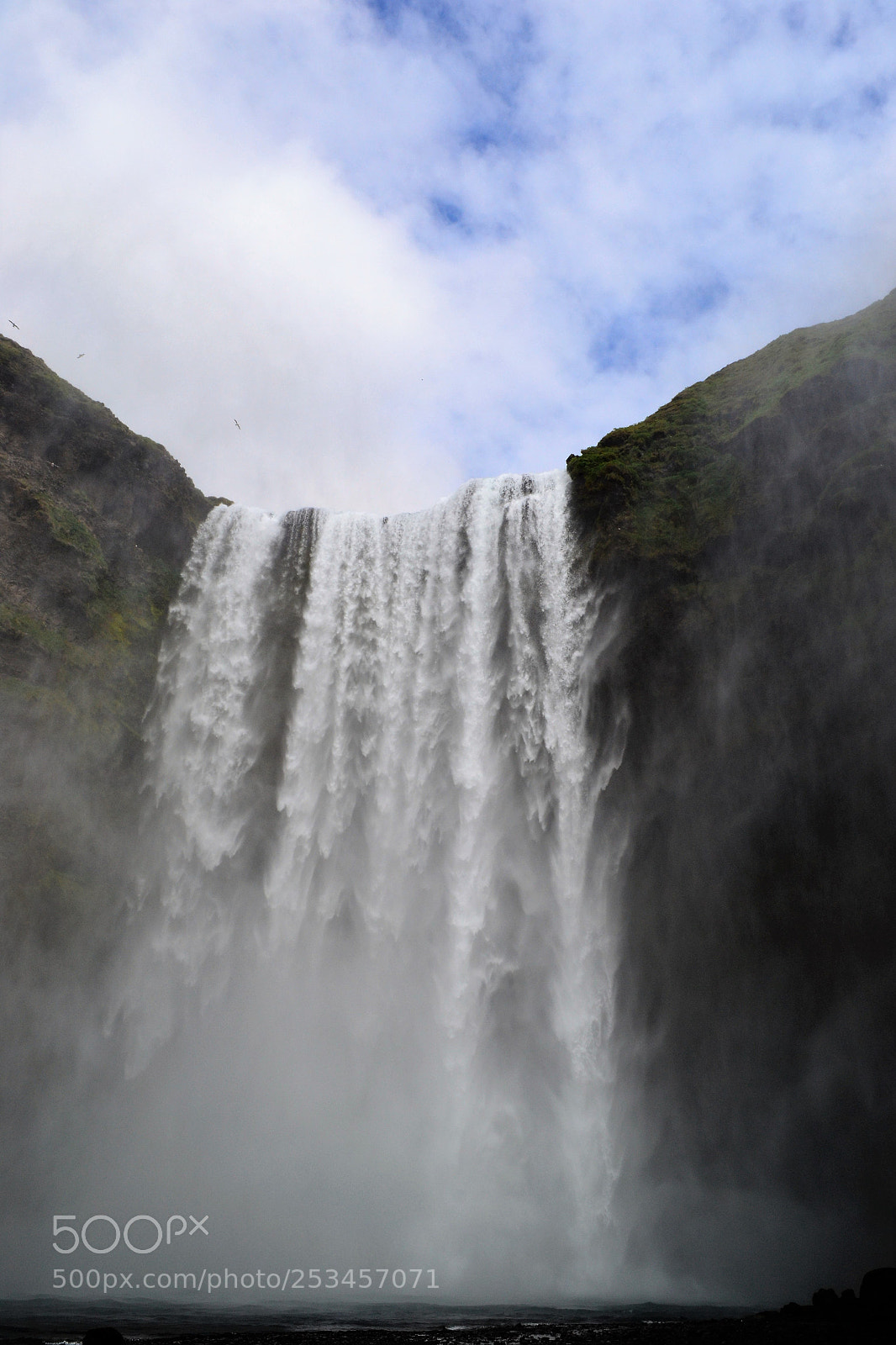Nikon D3100 sample photo. Misting waterfall photography