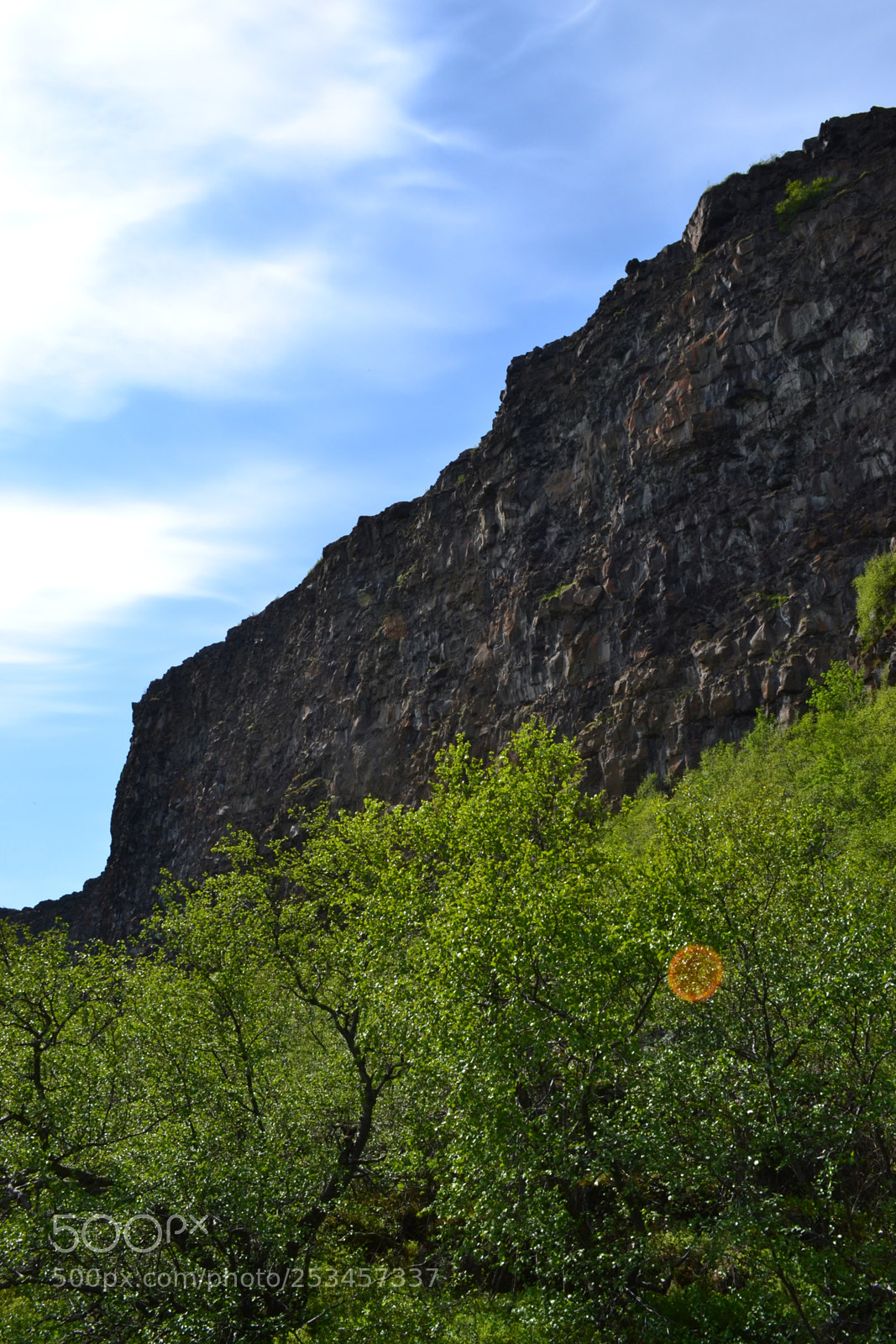 Nikon D3100 sample photo. High cliff photography