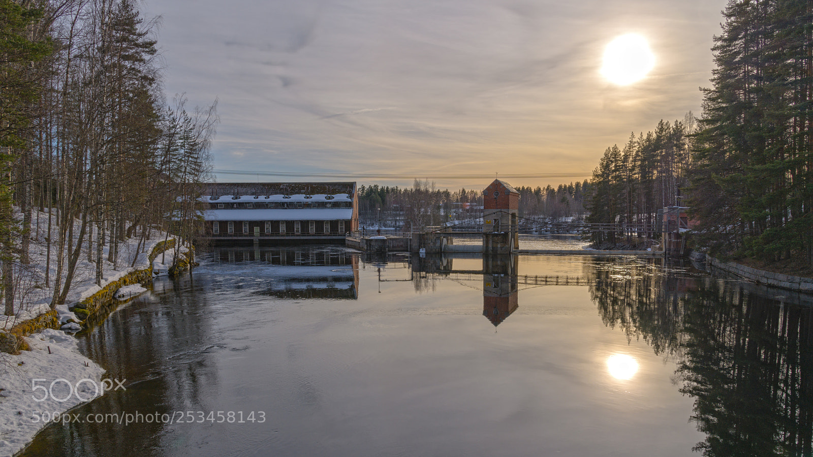 Nikon D850 sample photo. Kuhankoski hydroelectric power plant photography