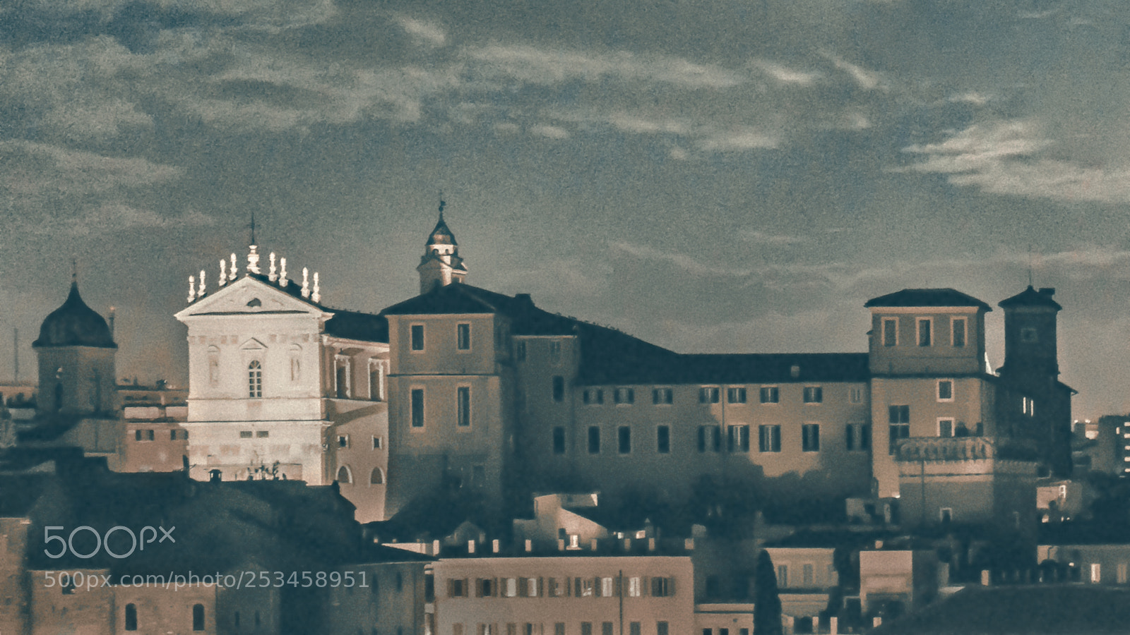 Nikon D3300 sample photo. Night scene rome cityscape photography