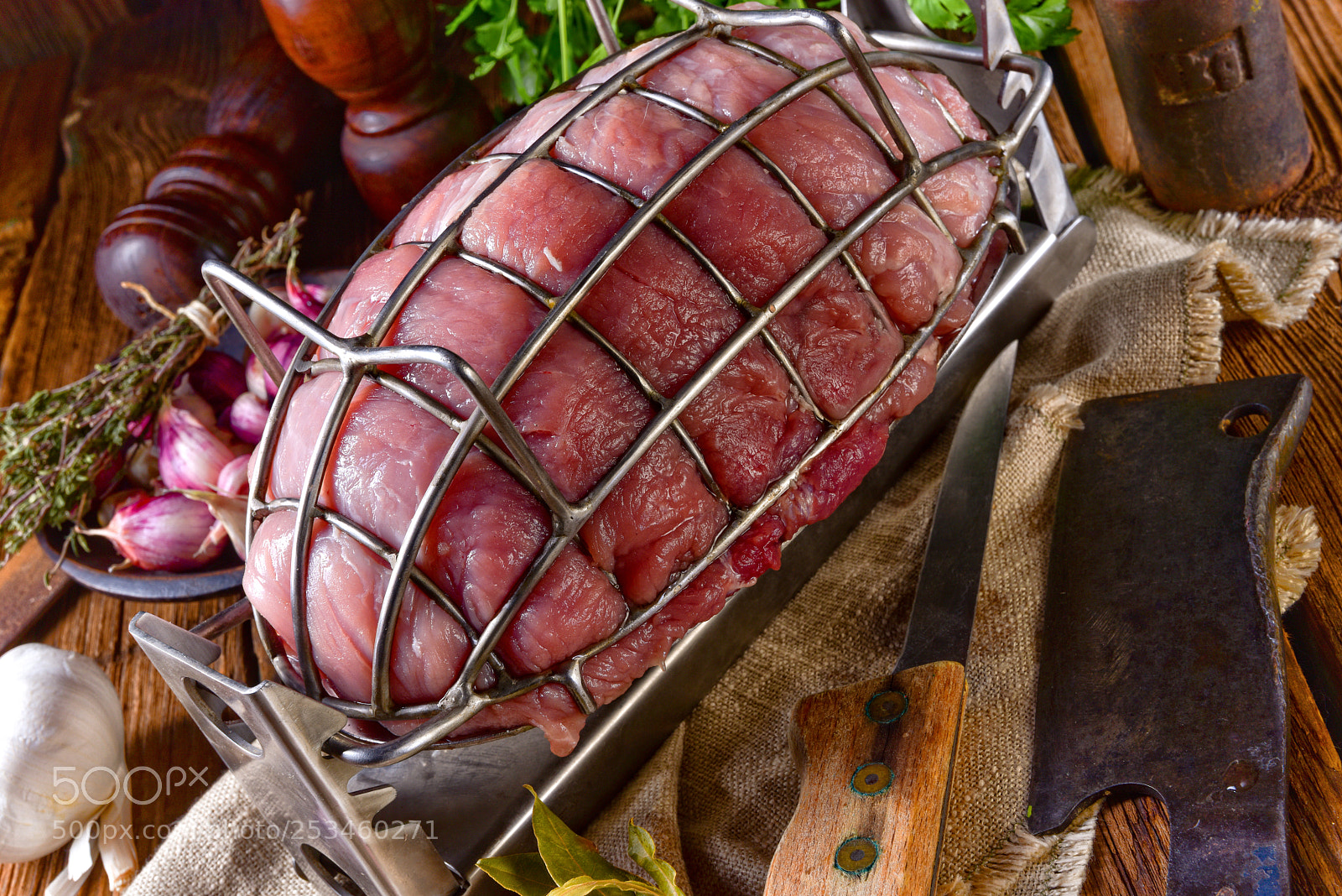 Nikon D810 sample photo. Pressure ham cooker with photography