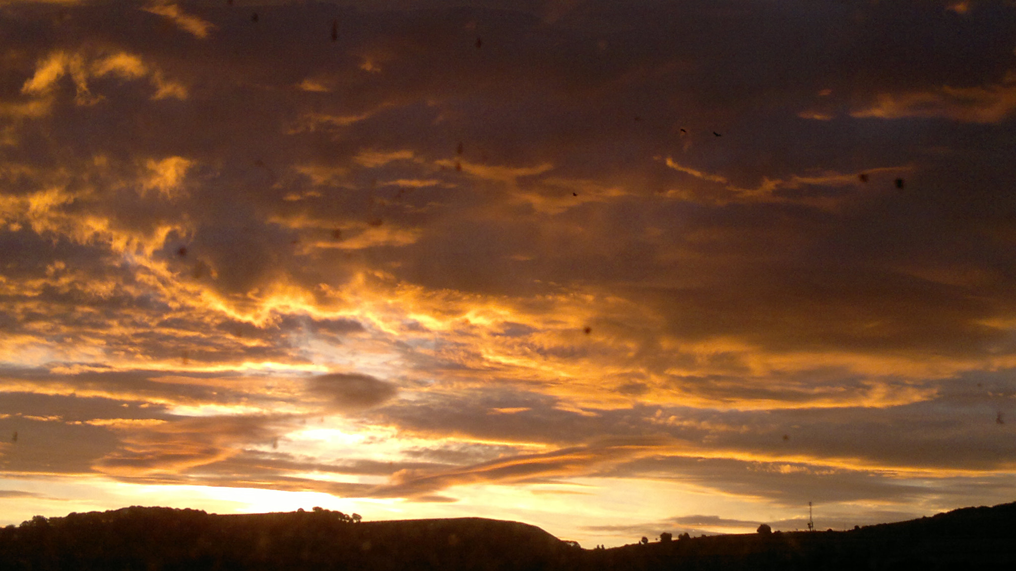 Nokia N8-00 sample photo. Dark sunset photography