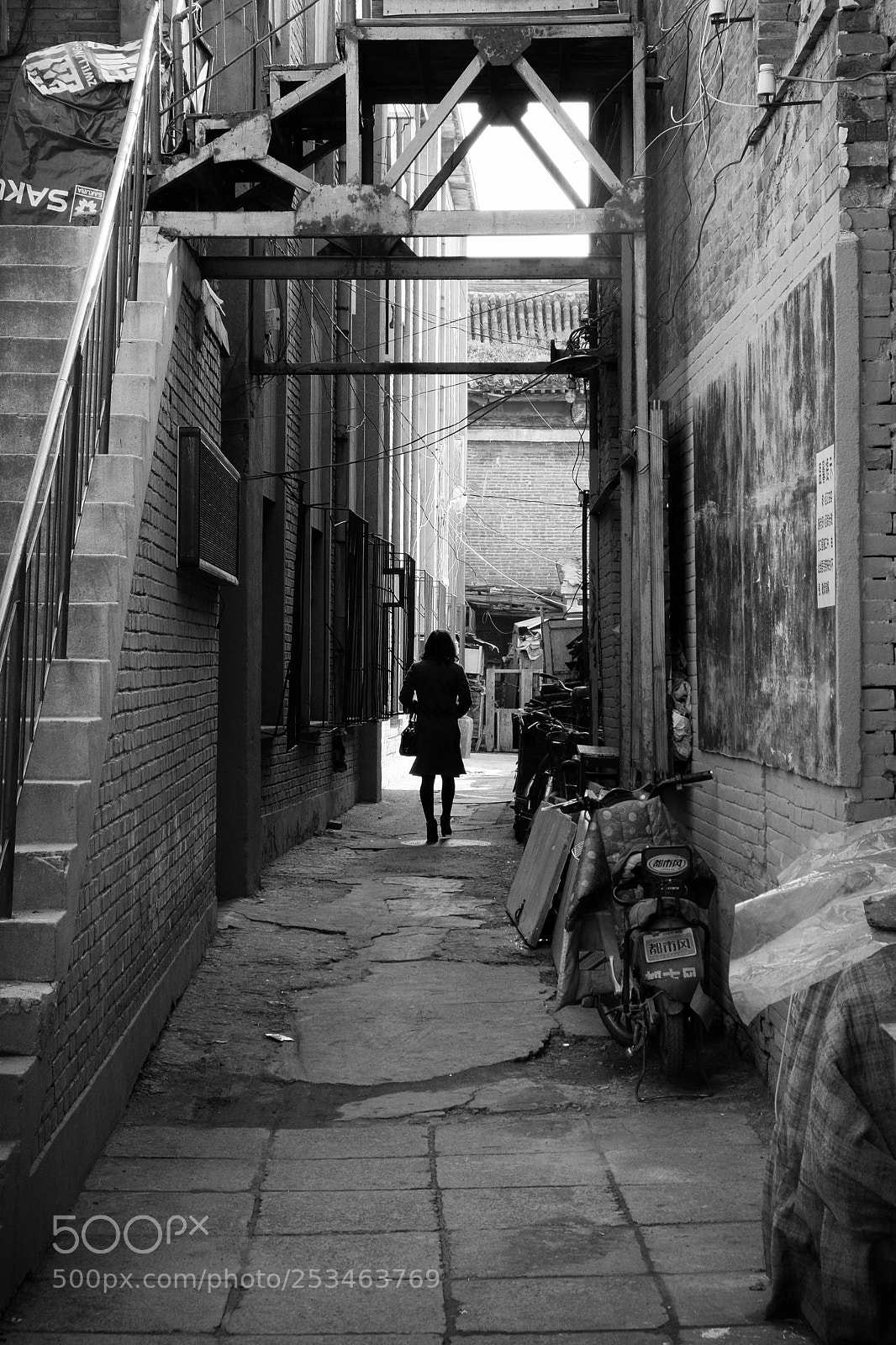 Fujifilm X-T1 sample photo. Alley photography