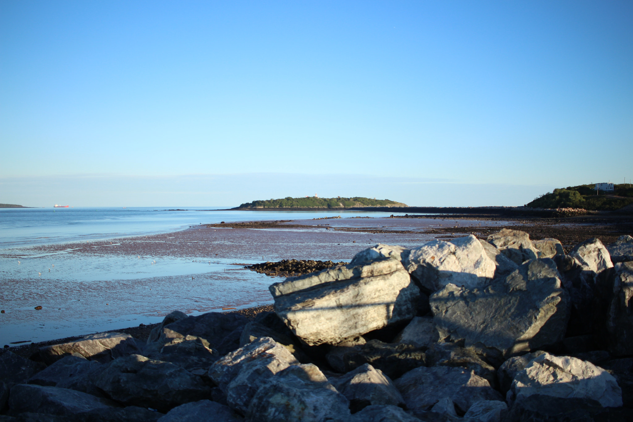 Canon EF-S 24mm F2.8 STM sample photo. Rocks in st.john photography