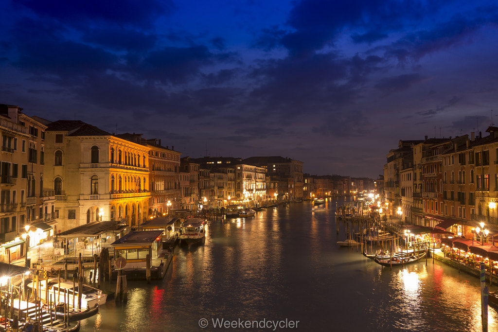 Dusk of Canal Grande by weekendcycler1015 on 500px.com