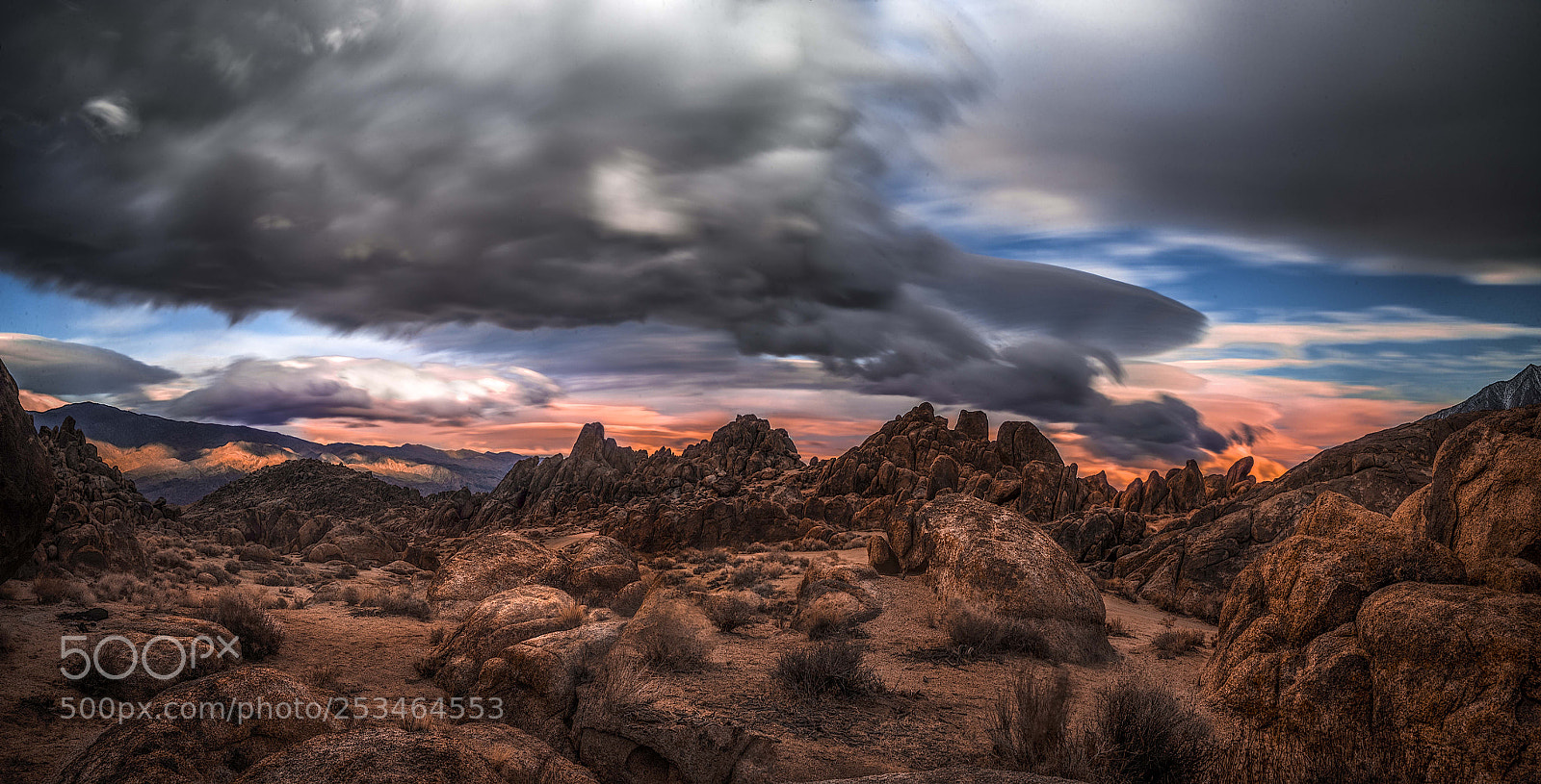 Nikon D610 sample photo. Desert sunrise photography