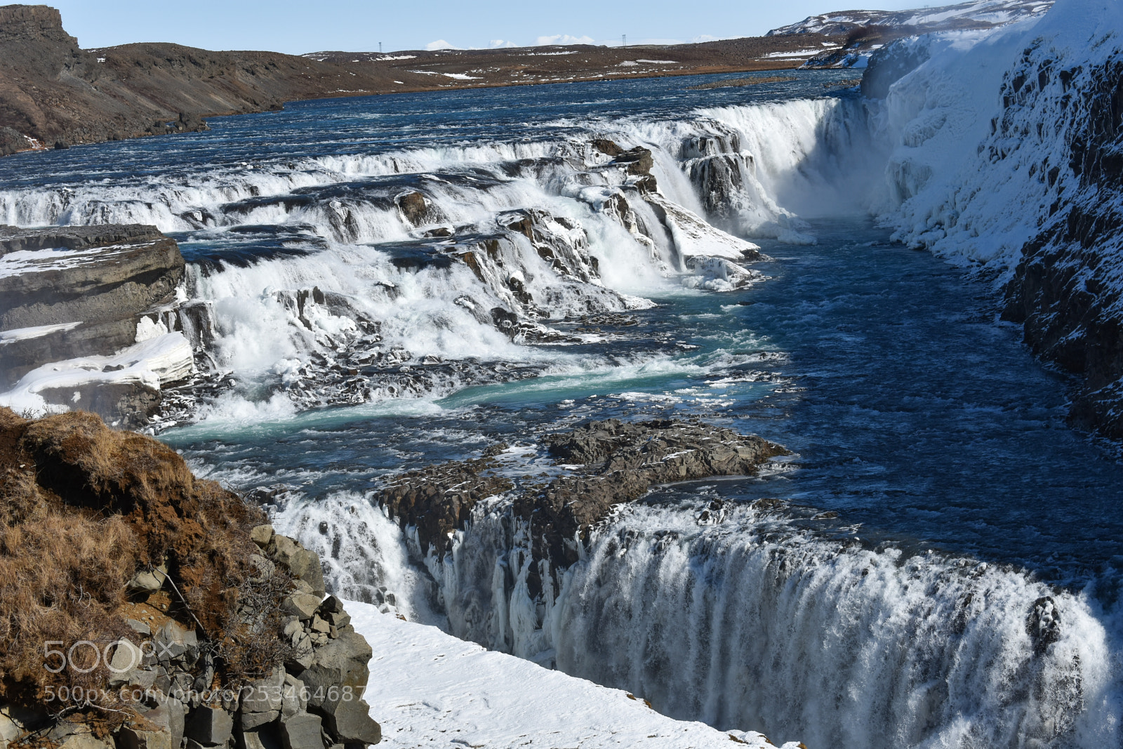 Nikon D3400 sample photo. Gullfoss, iceland photography