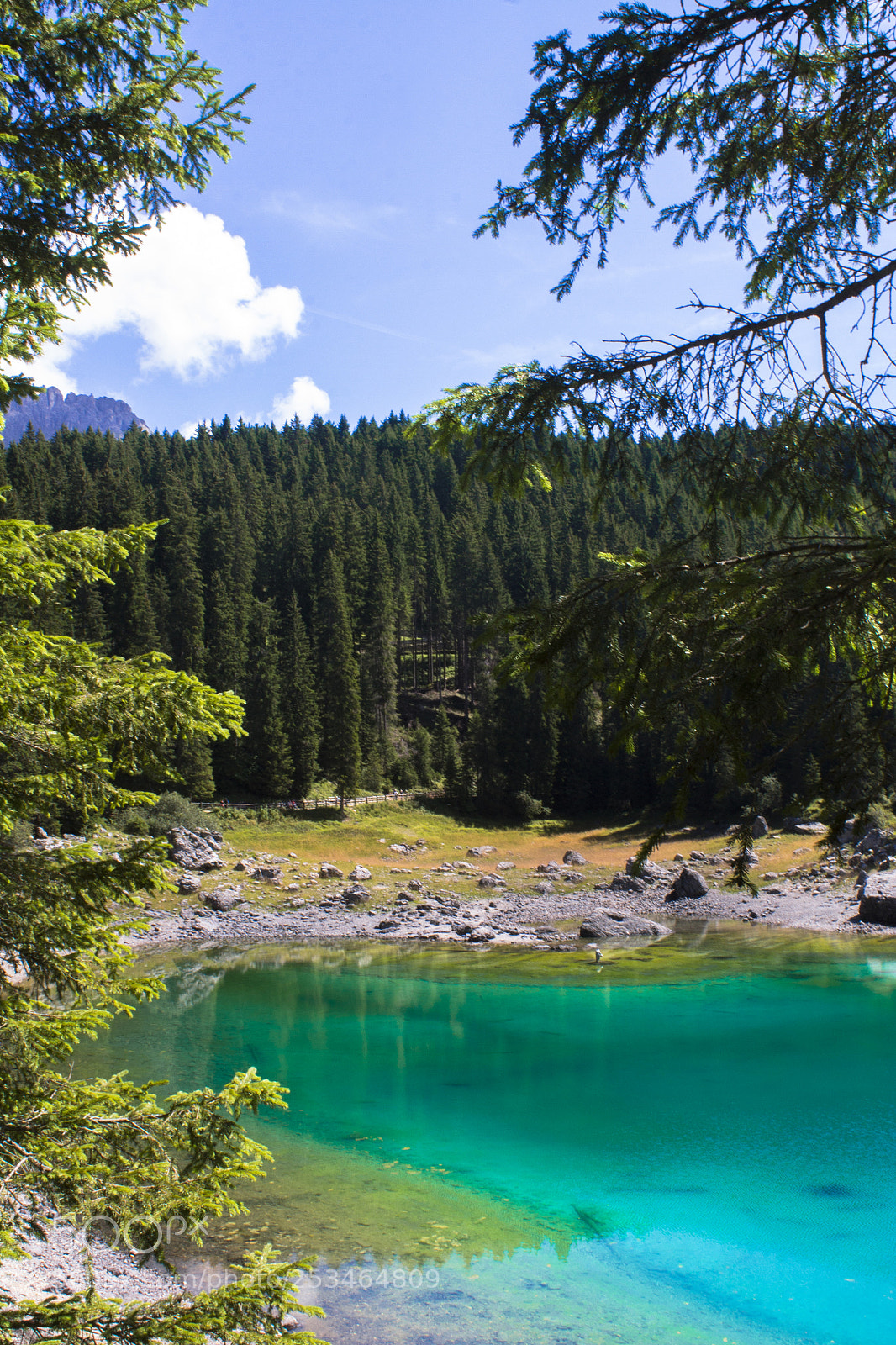 Canon EOS 1100D (EOS Rebel T3 / EOS Kiss X50) sample photo. Carezza lake photography